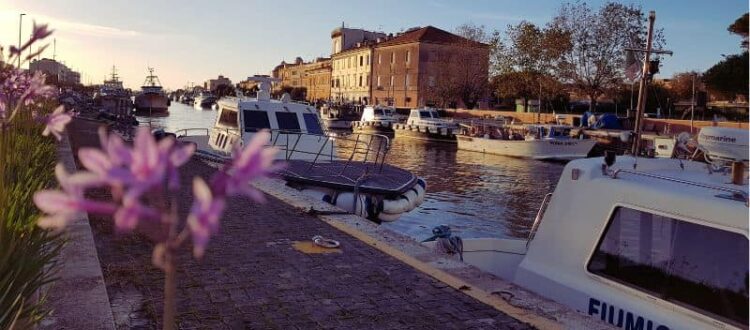 canale porto fiumicino pescherecci