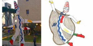 saltafiume mascotte carnevale a mare fiumicino b&b vicino all'aeroporto Leonardo da vinci rome airport inn